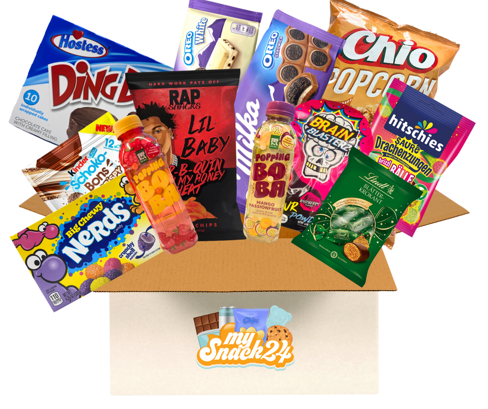 Snack Entdecker Box – 20 zufällige Snacks zum Kennenlernen