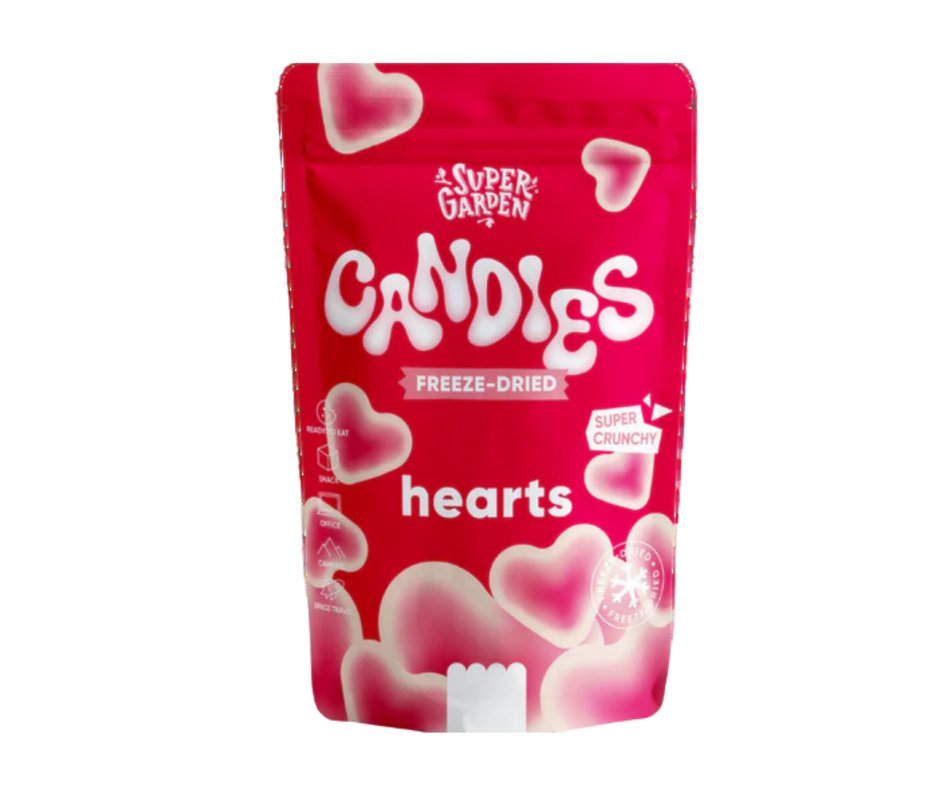Supergarden Gummies freeze dried hearts 30g