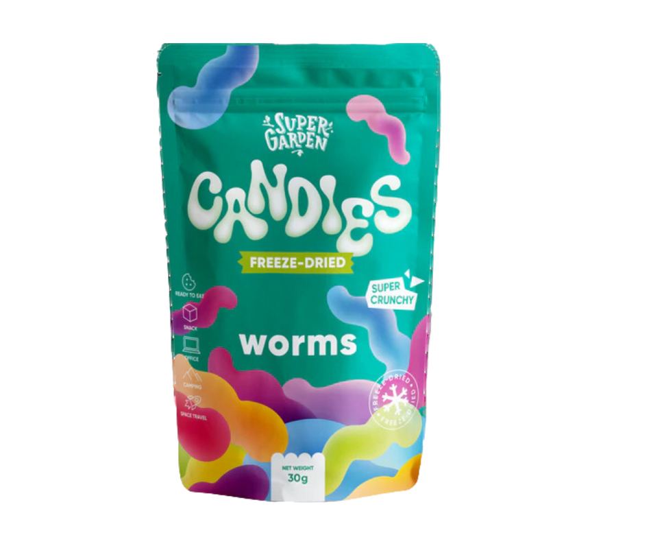 Supergarden Gummies freeze dried worm 20g