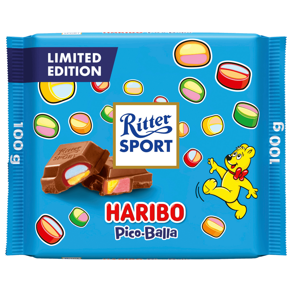 Ritter Sport Haribo Pico-Balla Vollmilch 100g