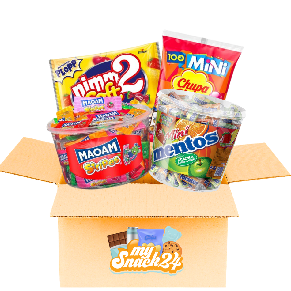 Kindergeburtstagsbox - für kleine Naschkatzen