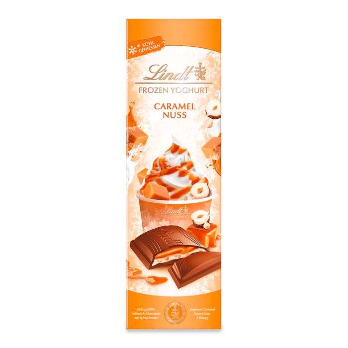 Lindt Frozen Yoghurt Caramel & Nuss Tafel 100g