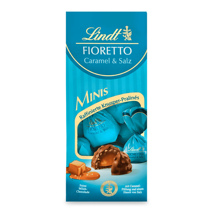 Lindt Fioretto Minis Beutel Caramel & Salz 115g