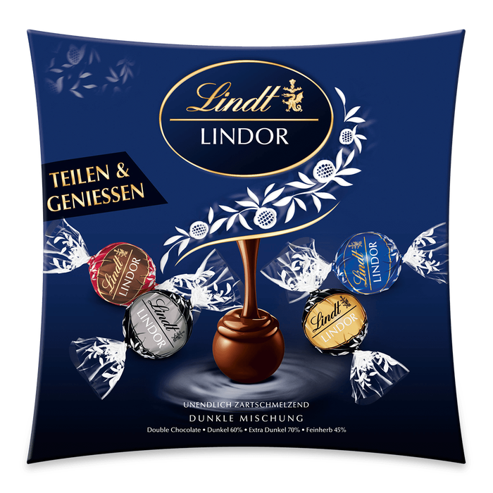 Lindt Lindor Sharing Dunkle Mischung 249g