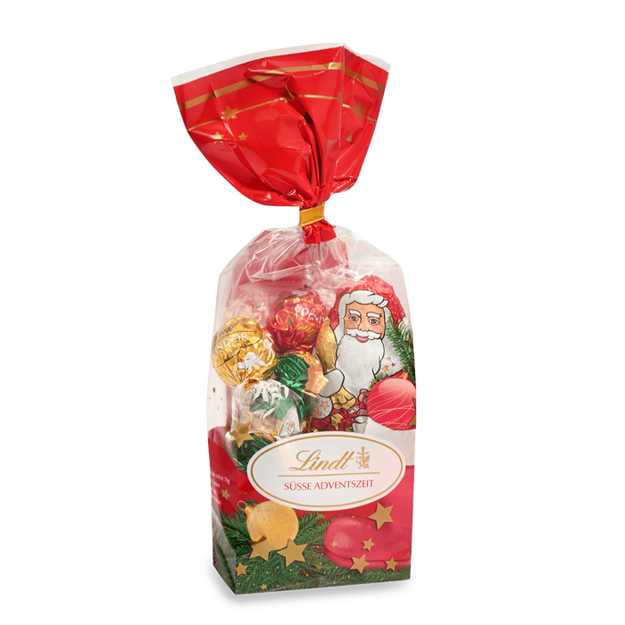 Lindt Weihnachtsmann Geschenkbeutel Mischung 130g