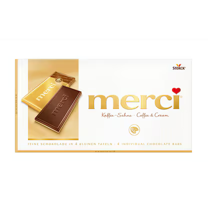 Merci Kaffee-Sahne Schokolade 100g