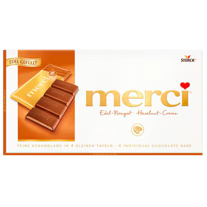 Merci Edel-Nougat Schokolade 112g
