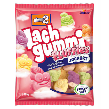 Storck nimm2 Lachgummi Fluffies Joghurt 200g