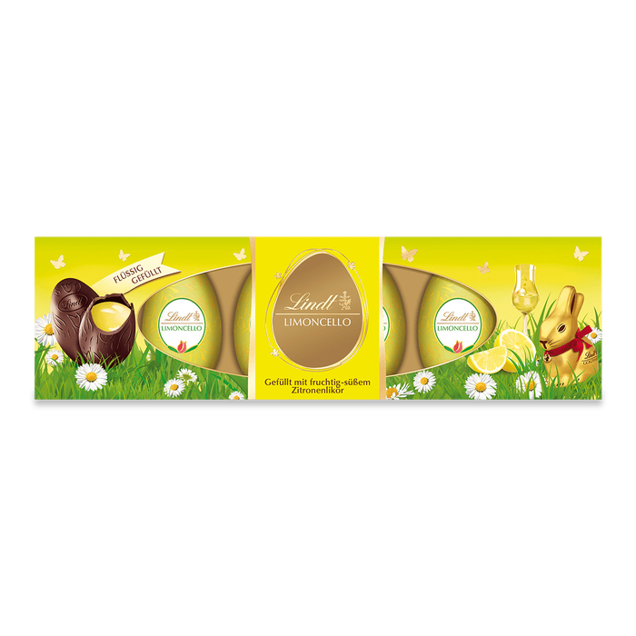 Lindt Alkohol-Eier Limoncello 108g