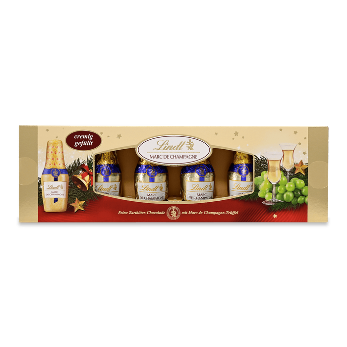 Lindt Alkoholfläschchen Marc de Champagne 132g