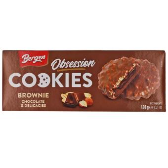 Bergen Obsession Cookies Brownie Chocolate & Delicacies 128g