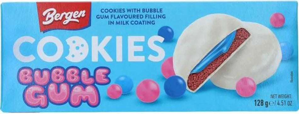 Bergen Obsession Cookies Bubble Gum 128g