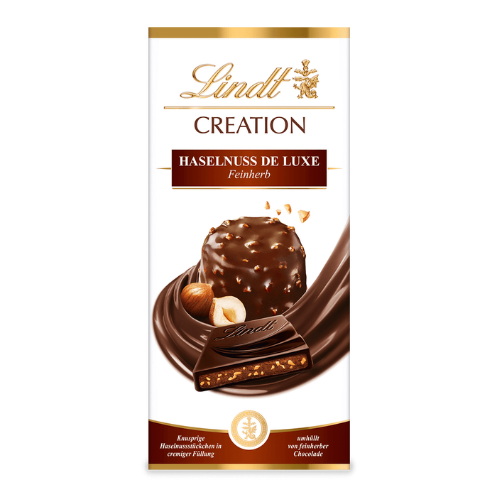 Lindt Creation Haselnuss de Luxe feinherb Tafel 150g