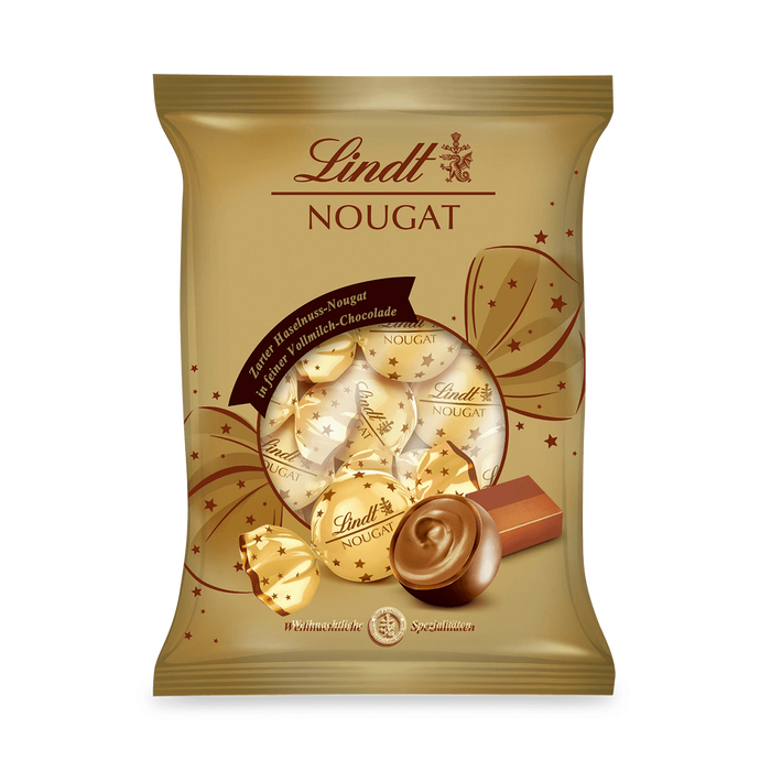 Lindt Nougat Doppeldreh Kugeln 101g