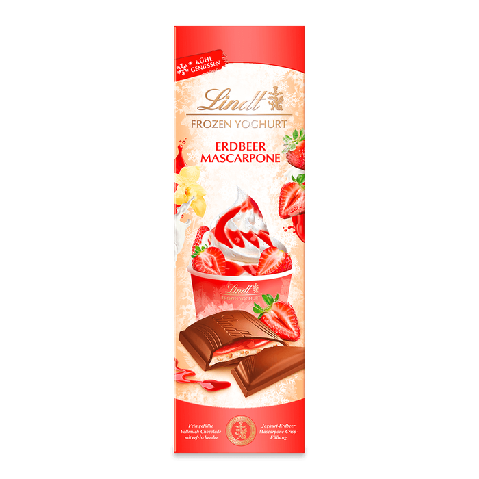 Lindt Joghurt Erdbeer-Mascarpone Tafel 100g