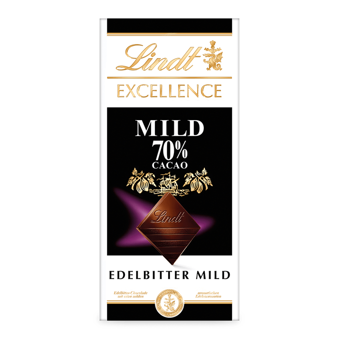 Lindt Excellence 70% Mild Tafel 100g