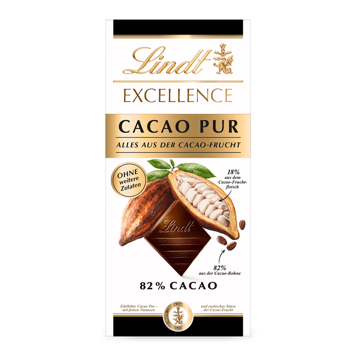 Lindt Excellence Cacao Pur Tafel 80g