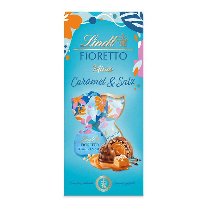 Lindt Fioretto Minis Beutel Caramel & Salz 115g