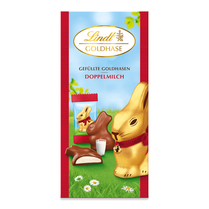 Lindt Gefüllte Goldhasen Doppelmilch 80g