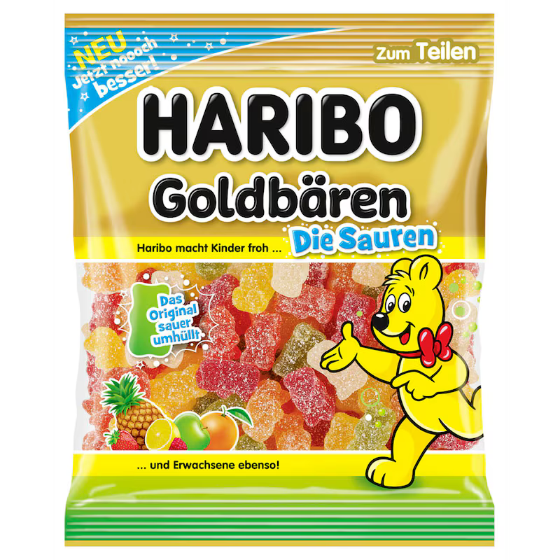 Haribo Goldbären die Sauren 175g