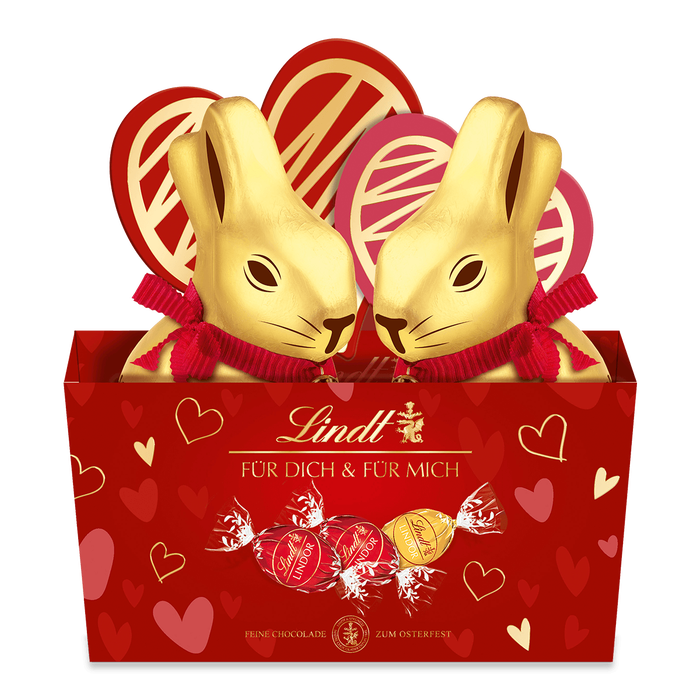 Lindt Goldhasen im Nest Herz 195g