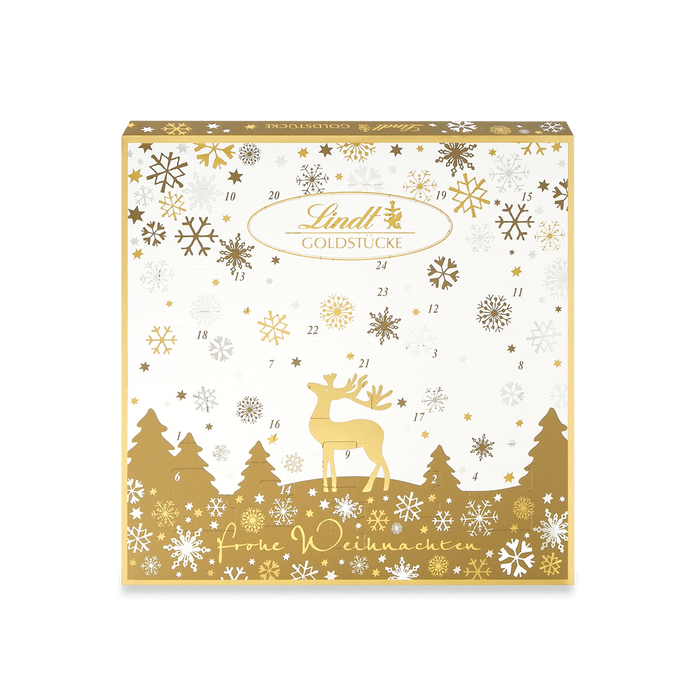 Lindt Adventskalender Goldstücke 156g