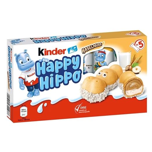 Kinder Happy Hippo 5 Stück á 20,7g