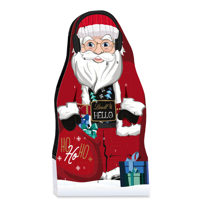 Lindt Hello Adventskalender Santa 244g
