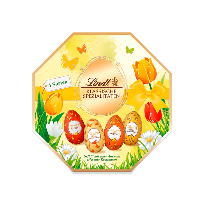 Lindt Klassische Spezialitäten Kassette 144g
