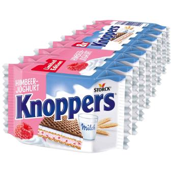 Knoppers Himbeer-Joghurt 8er 200g