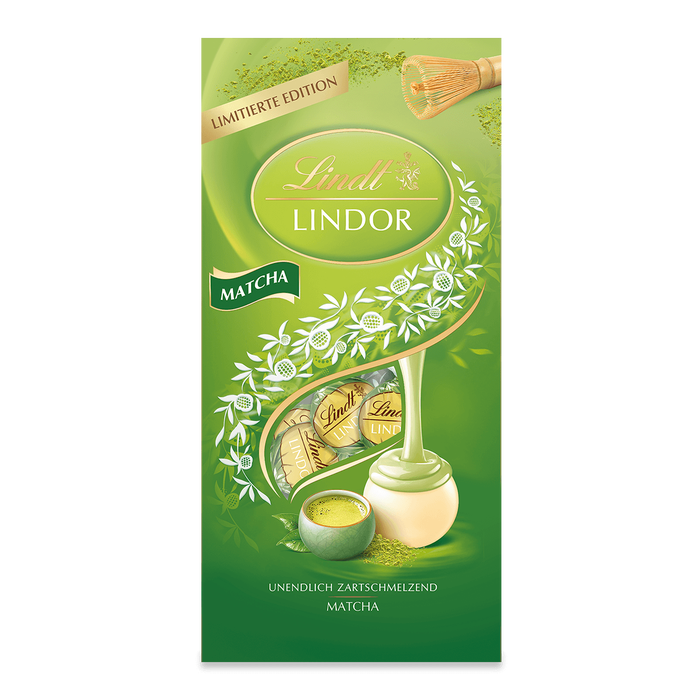 Lindt Lindor Kugel Beutel Matcha 137g