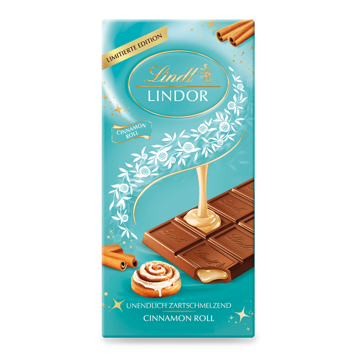 Lindt Lindor Cinnamon Roll Tafel 100g