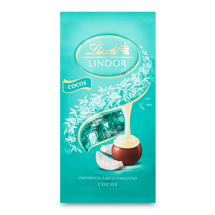 Lindt Lindor Beutel Cocos 136g