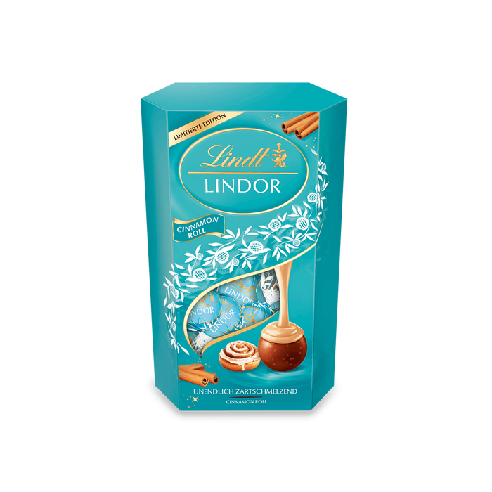 Lindt Lindor Cornet Connamon Roll 200g