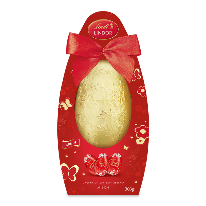 Lindt Lindor Präsent-Ei 303g