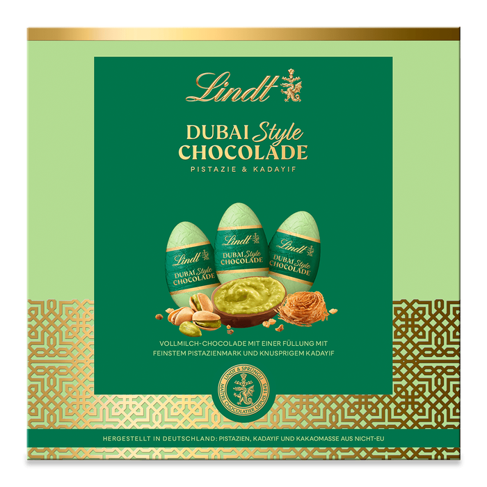 Lindt Dubai Style Chocolade Ostergeschenk Milch 162g