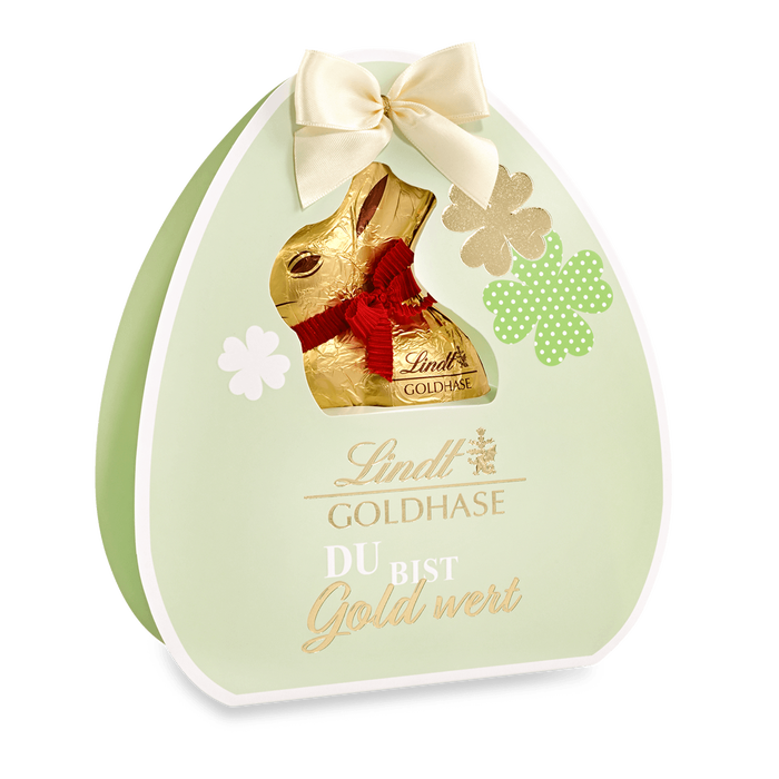 Lindt Du bist Gold wert GOLDHASE großes Geschenk 270g