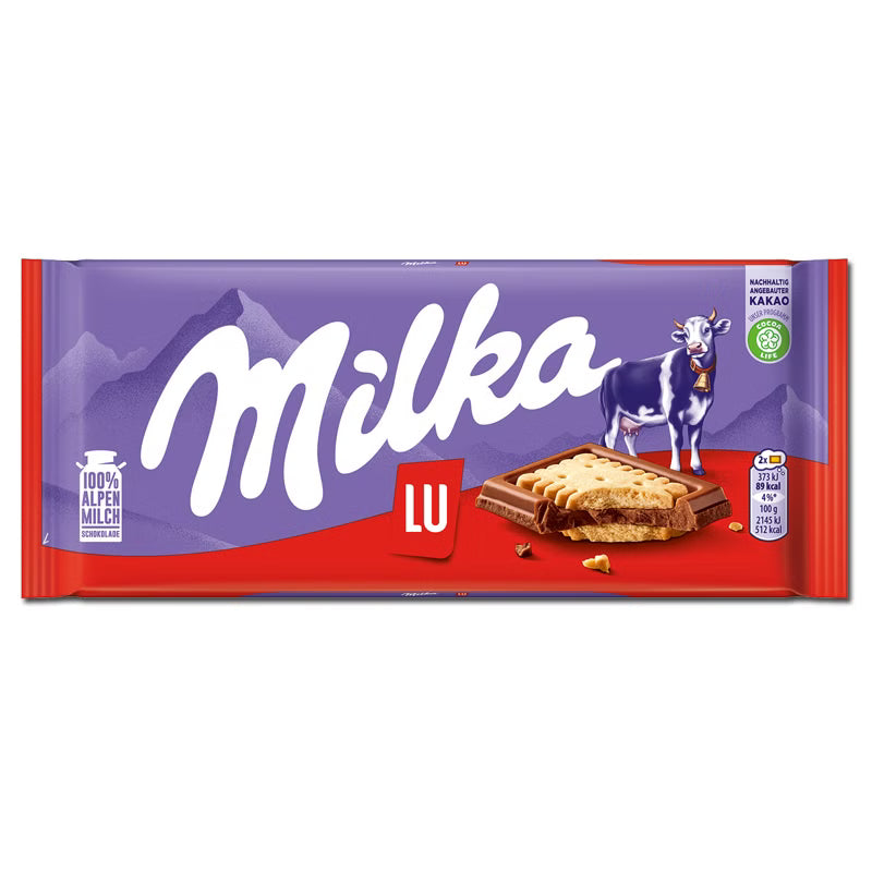 Milka LU Kekse Tafel 87g