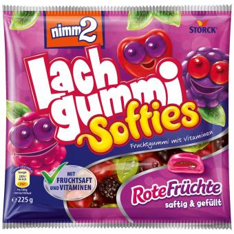 Storck Nimm2 Lachgummi Softies Rote Früchte 225g