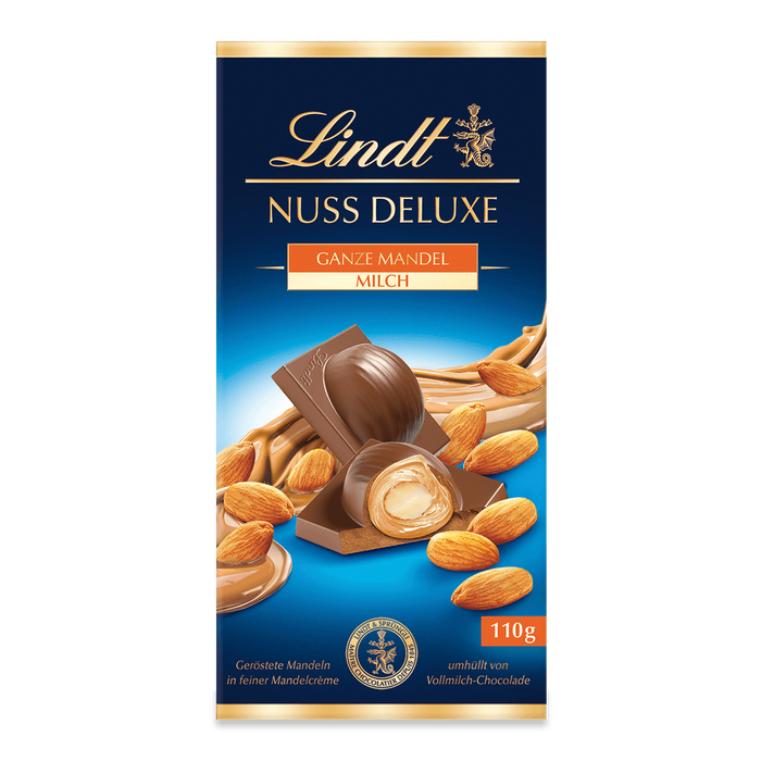 Lindt Nuss Deluxe Vollmilch Mandel 110g