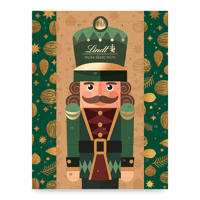 Lindt Adventskalender Nuss Sélection 288g
