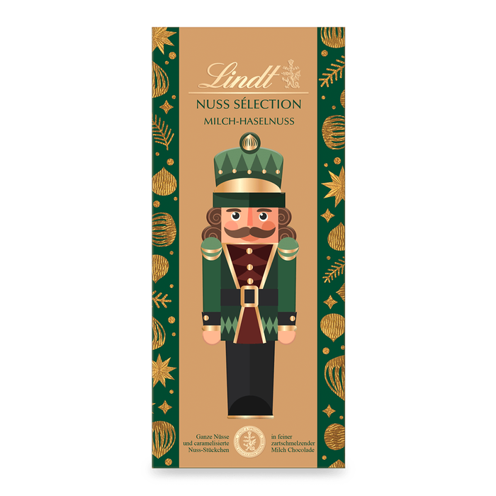Lindt Nuss Seléction Vollmilch Nuss Tafel 150g