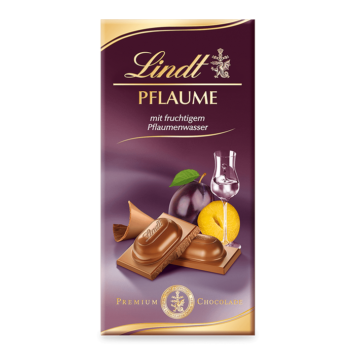 Lindt Pflaume Tafel 100g