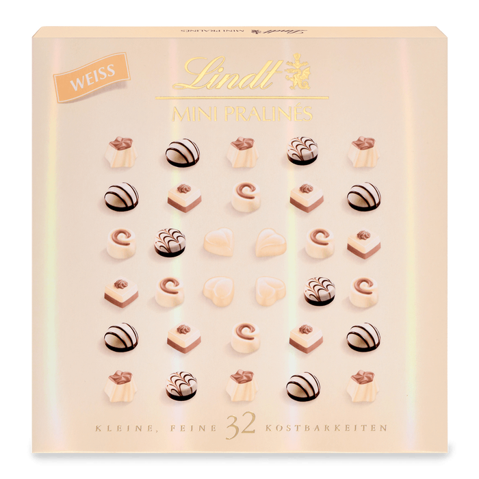 Lindt Mini Pralinés Weiß 163g