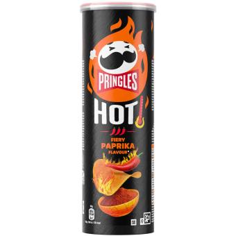 Pringles Hot Fiery Paprika Flavour 160g