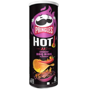 Pringles Hot Smokin' BBQ Ribs Flavour 160g