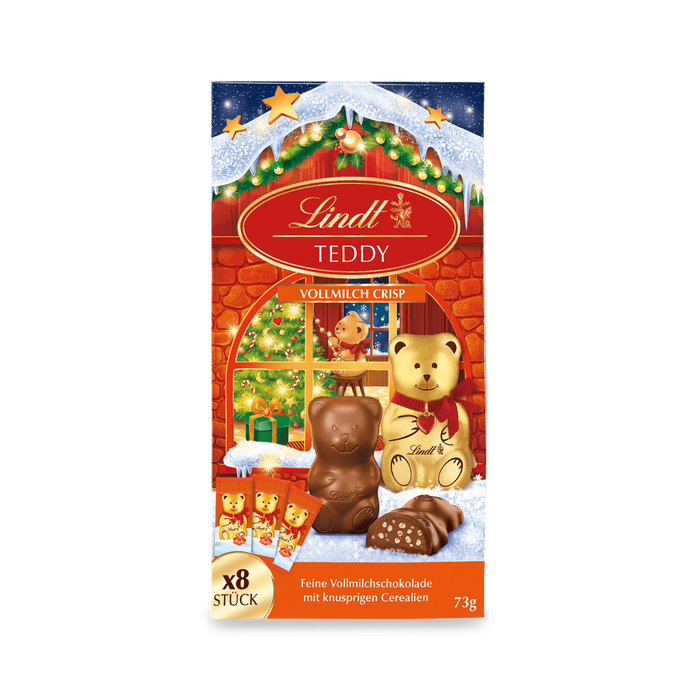 Lindt Teddy gefüllte Vollmilch Crisp 73g