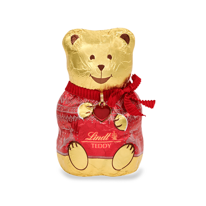 Lindt Teddy Pullover rot-rosa 100g