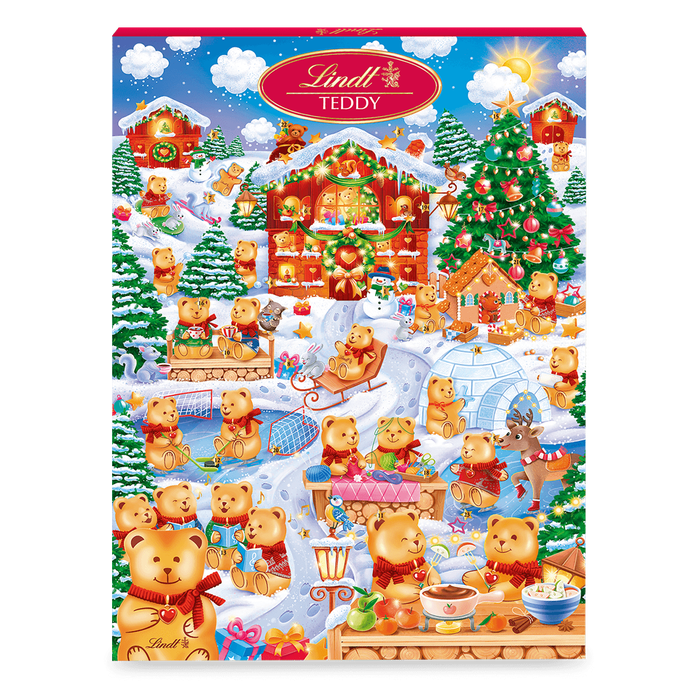 Lindt Teddy Wimmelbild Adventskalender 265g