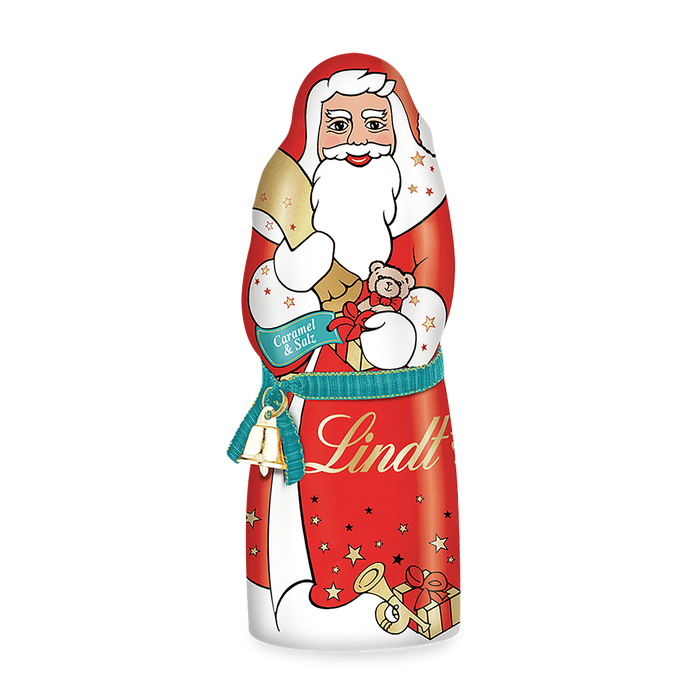 Lindt Weihnachtsmann Caramel & Salz 125g